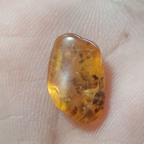 Baltic amber raw, used, 260g
