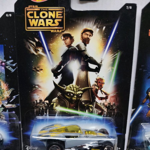 Hot Wheels Star Wars set of 8 cars new, collectible 1/64 scale