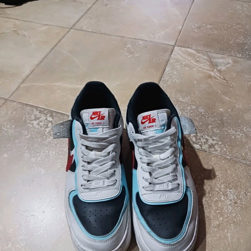 Nike Shadow athletic shoes used, size 43, black and white