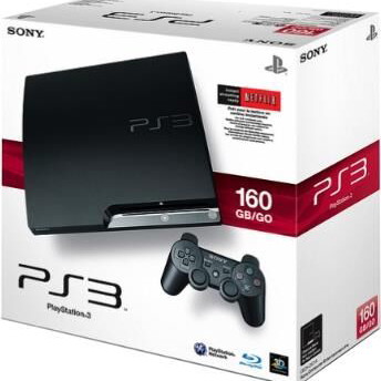 Sony Playstation 3 Slim Console 160GB used, box only