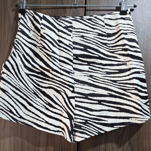 Zara zebra print skort like new, size L