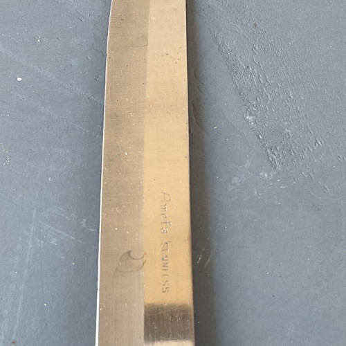 Amefa vintage knife with wooden handle like new
