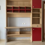 Neoset youth desk with shelves and cabinets