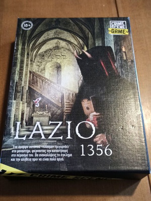 Lazio 1356 Crime Scene Game used