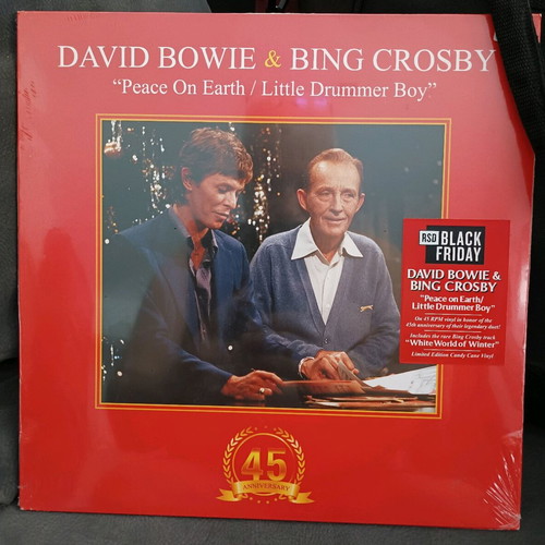 David Bowie & Bing Crosby 12" Maxi Single sealed, pop