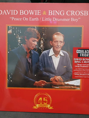 David Bowie & Bing Crosby 12" Maxi Single sealed, pop