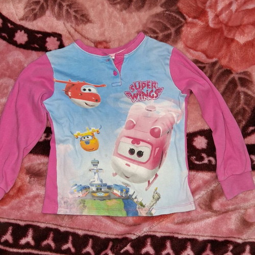Disney girls' pajamas used, pink