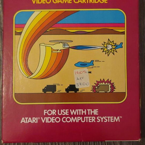 Chopper Command Atari 2600 game used, excellent display condition
