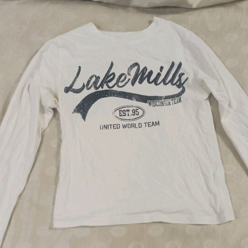 Zara long-sleeve shirt for girl white like new