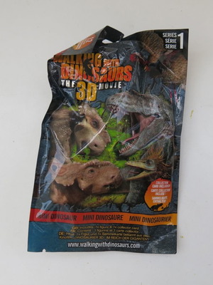 Walking with Dinosaurs 3D Movie μίνι δεινόσαυρος καινούργιο, σφραγισμένο σακουλάκι