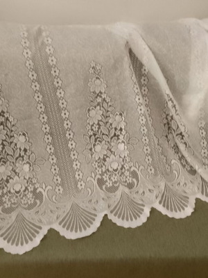 Curtains, set of two for rod windows