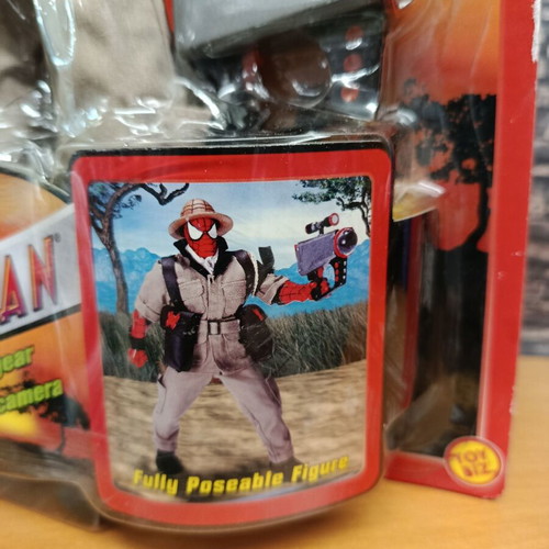 Spider-Man Adventure Hero Safari Toy Biz Marvel vintage collectible new