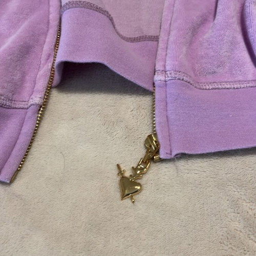 Sugar Free tracksuit jacket used, size M, pink lilac