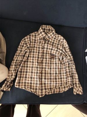 Children's dress shirts like new, set of 4 pieces