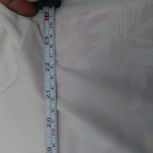 Blouse with nice print, size XXL