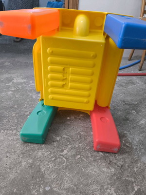 Fisher-Price Activity Table like new, yellow with colorful legs
