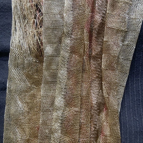Gold scarf used like new for evening wear
