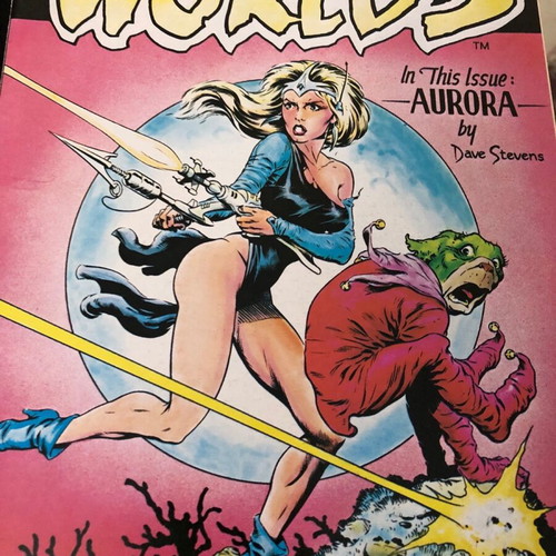 Alien Worlds 2 comic like new with Dave Stevens cover and story