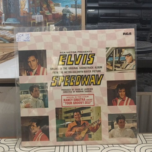 Elvis Speedway soundtrack album used, rock