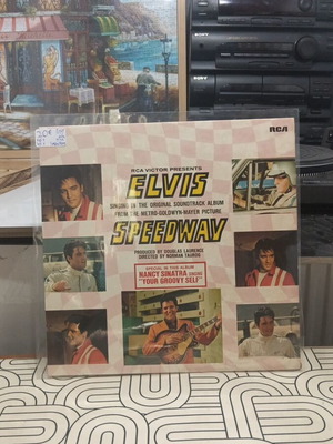 Elvis Speedway soundtrack album used, rock
