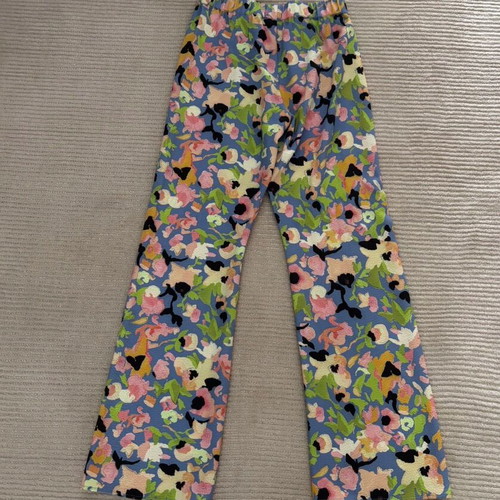 Stine Goya floral wide trousers new, size S