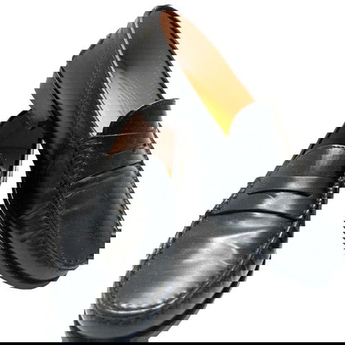 Кожени мокасини Tod's употребявани, черни, номер 36