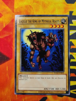 Gazelle The King Of Mythical Beasts YGLD new Yu-Gi-Oh! card