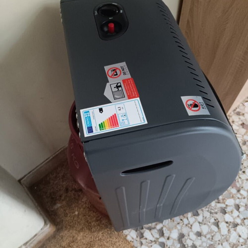 Gas heater used