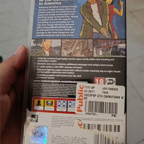 PSP games used with Grand Theft Auto and Medievil