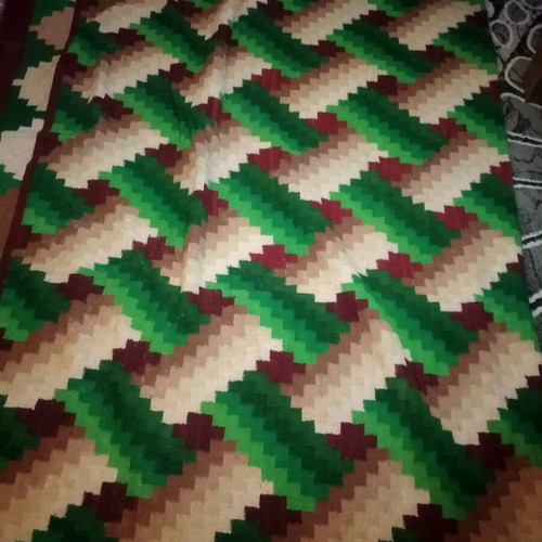 Vintage woven rug from the 60s like new, size 2.20x3.20