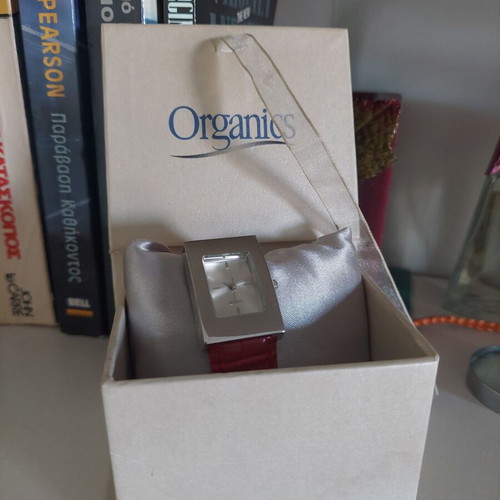 Organics women's watch red new