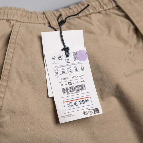 Pull & Bear Beige Cotton Jogger Cargo Pants size M like new