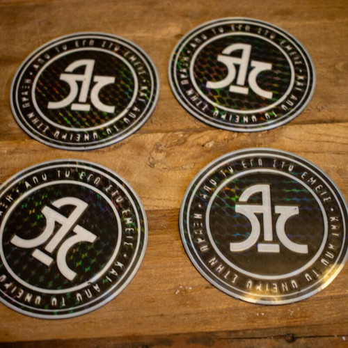 Logos Timis coasters set of 4 plastic new