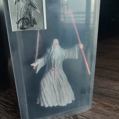 Gandalf the Grey handmade painted figure like new