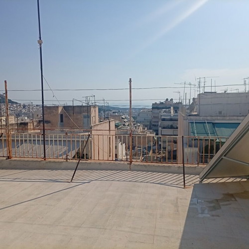 Studio apartment with rooftop view, furnished, Kypseli area
