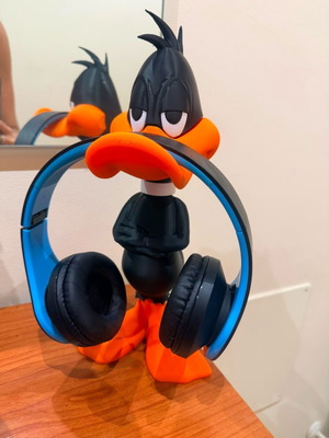Headphone stand 3D printed, PLA plastic, new