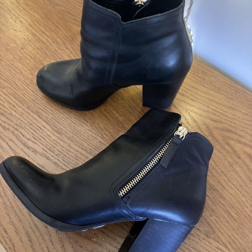Aldo ankle boots size 38, black, 8cm heel