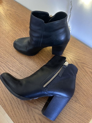 Aldo ankle boots size 38, black, 8cm heel