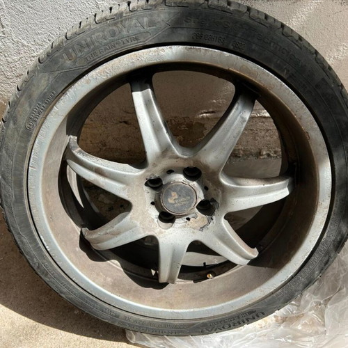 Uniroyal RainExpert 5 tires used with rims, set of 4