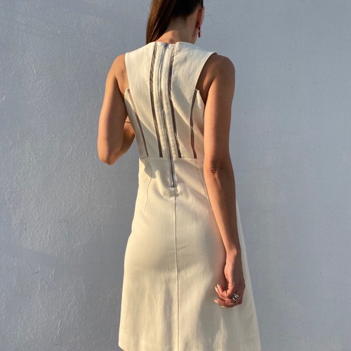 JNBY designer dress white size M like new