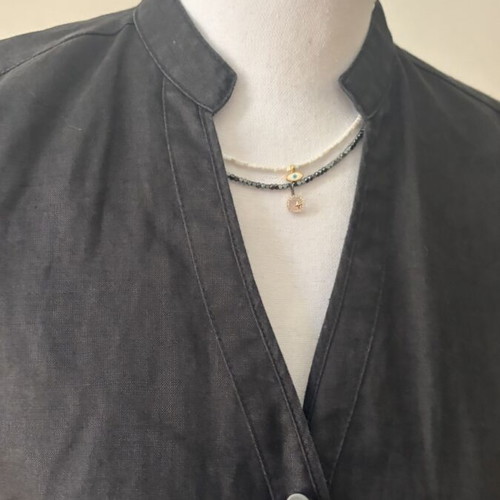 Yessica linen shirt vest size M