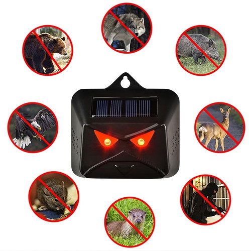 Solar Ultrasonic Garden Pest Repeller new