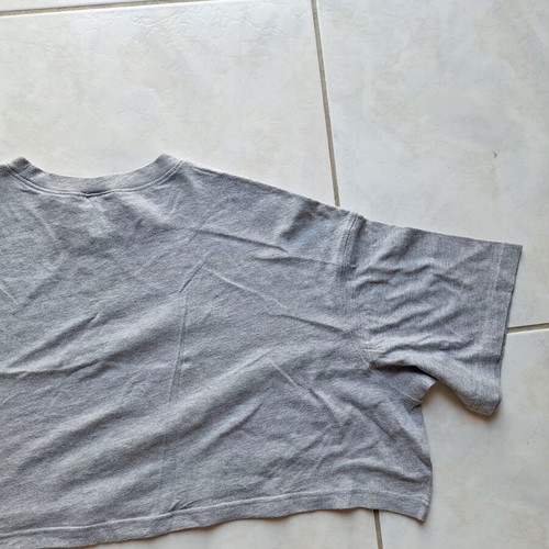 Crop T-shirt H&M gray size L like new