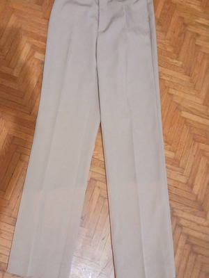 Stefanel beige fabric pants like new, sizes XXS - XS
