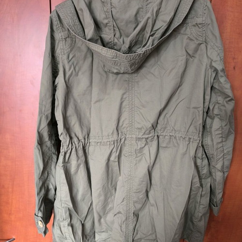 BSB women's jacket cotton parka style like new, size XL, khaki
