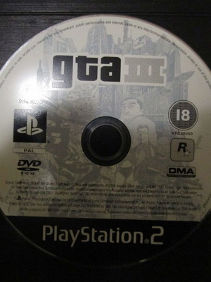 Grand Theft Auto III PlayStation 2 used without cover