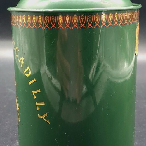 Jacksons of Piccadilly vintage metal tea tin