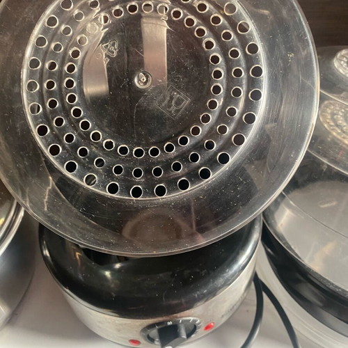 Elgento 3 tier steam cooker used, electric kitchen appliance