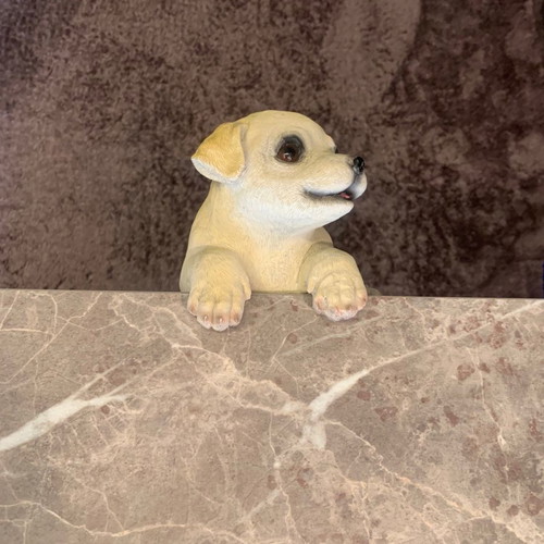 Decorative dog new for table, desk, railing, fence