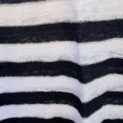 Massimo Dutti striped blouse like new, white and blue, size S